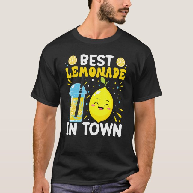 Camiseta Best Lemonade In Town  For Lemonade Stand (Frente)