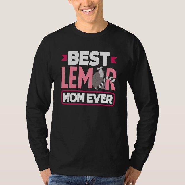 Camiseta Best Lemur Mom Ever Animal (Frente)