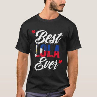 Camiseta Best Lola Ever Awesome Pinoy Love For Philippine G