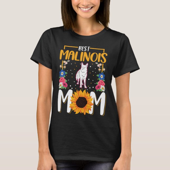 Camiseta Best Malinois Mom Ever Belgian Malinois  1 (Frente)