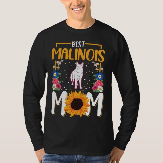 Camiseta Best Malinois Mom Ever Belgian Malinois  1 (Frente)