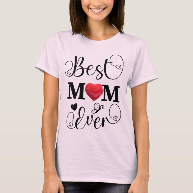 Camiseta Best Mom Even (Frente)