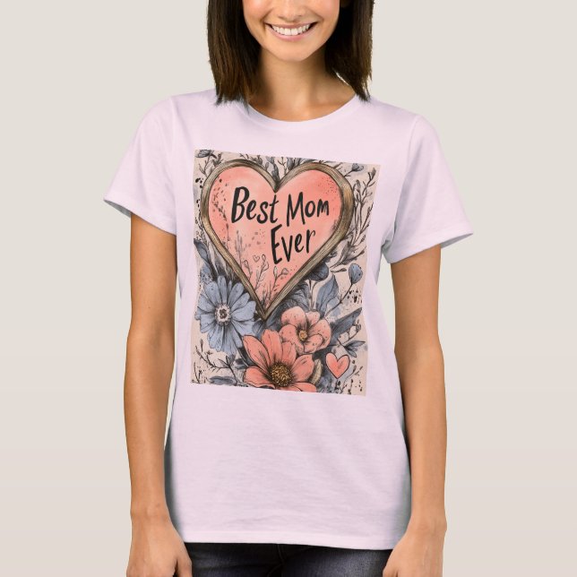 Camiseta Best Mom ever (Frente)