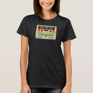 Camiseta Best of 1954 Cassette Tape Retro Vintage 69th Birt