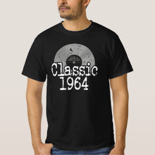 Camiseta Best Of 1964 Classic Vinyl, Nascer De Aniversário