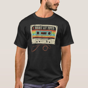 Camiseta Best of 1973 Vintage 52 Year Men Women 52nd Bi