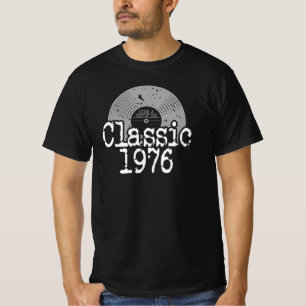 Camiseta Best Of 1976 Classic Vinyl, Nascer De Aniversário