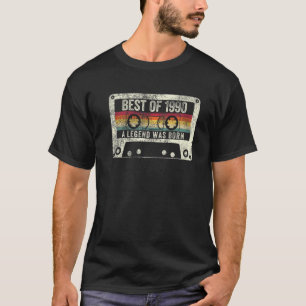 Camiseta Best of 1990 aniversário de 30 anos Gift 30 Anos