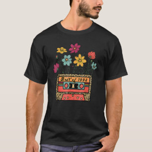 Camiseta Best Of 1995 27th Birthday Decorations Cassette Ta