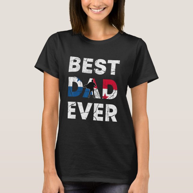 Camiseta Best Panamanian Dad Ever Panama Daddy Father s Day (Frente)