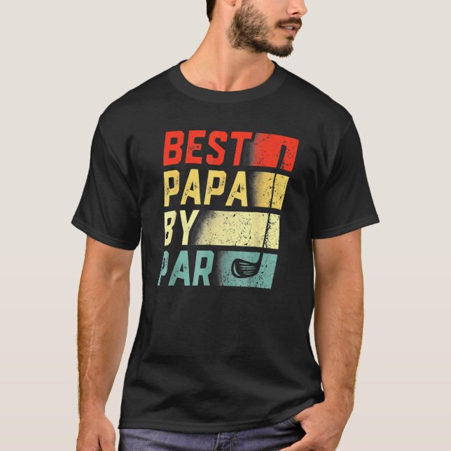 Camiseta Best Papa By Par  Golf    Father's Day (Frente)