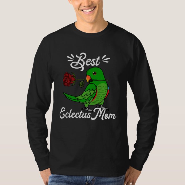 Camiseta Best Parrot Mom I Male Eclectus (Frente)