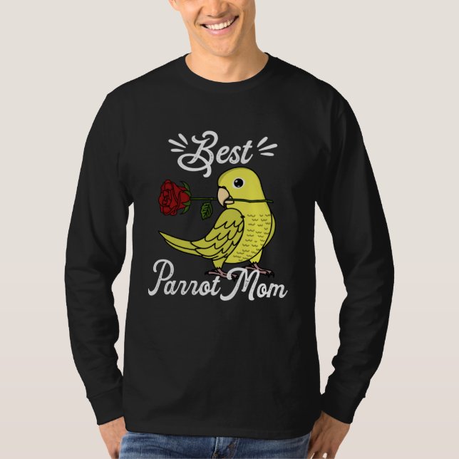 Camiseta Best Parrot Mom I Yellow Parrotlet (Frente)