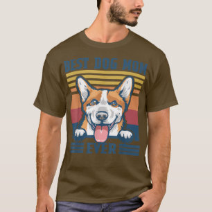 Camiseta Best Pembroke Welsh Corgi Mom Ever Funny Dog Mom M