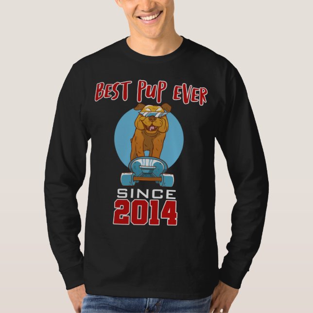 Camiseta Best pup ever since 2014 (Frente)