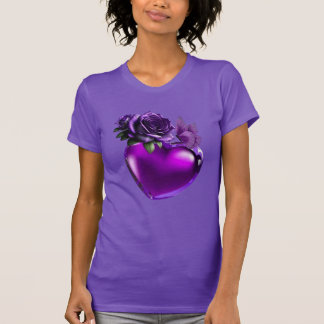 Camiseta best purple shirt