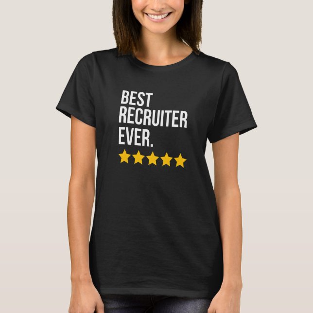 Camiseta Best Recruiter Ever Scout Recruiting (Frente)