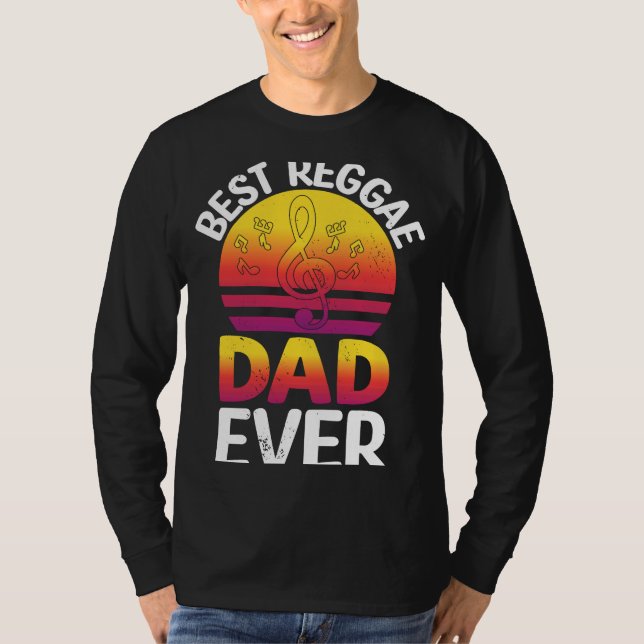 Camiseta Best Reggae Dad Ever I Rasta I Rastafari I Jamaica (Frente)