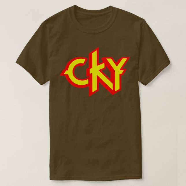 Camiseta BEST SELLER CKY Skateboarding MerchandiseTShirt (Frente do Design)