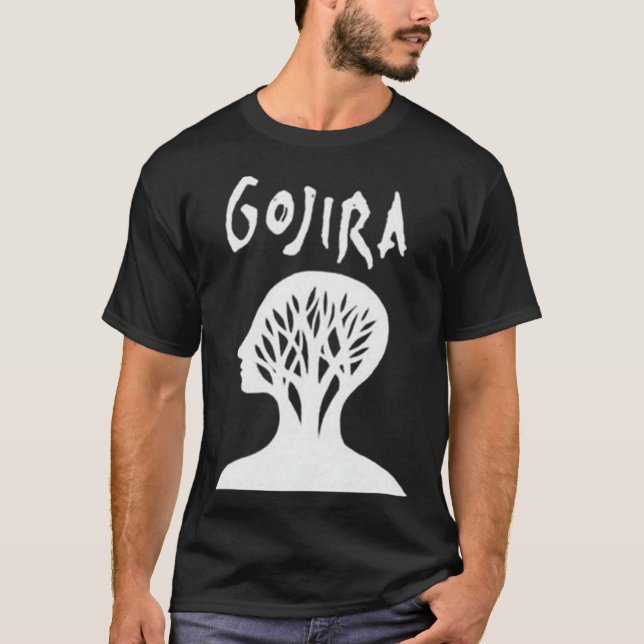 Camiseta Best Seller - Gojira band Essential T-Shirt (Frente)