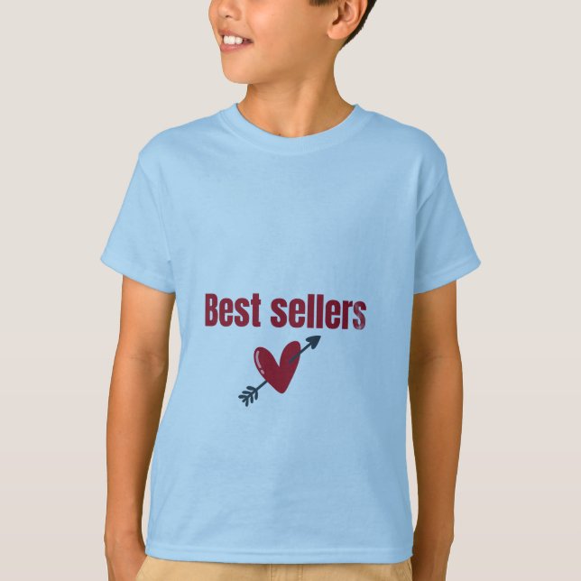 Camiseta Best Sellers Valentine Heart Arrow T-Shirt (Frente)