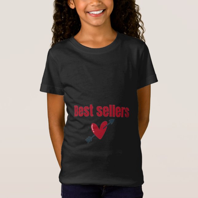 Camiseta Best Sellers Valentine Heart Arrow T-Shirt (Frente)