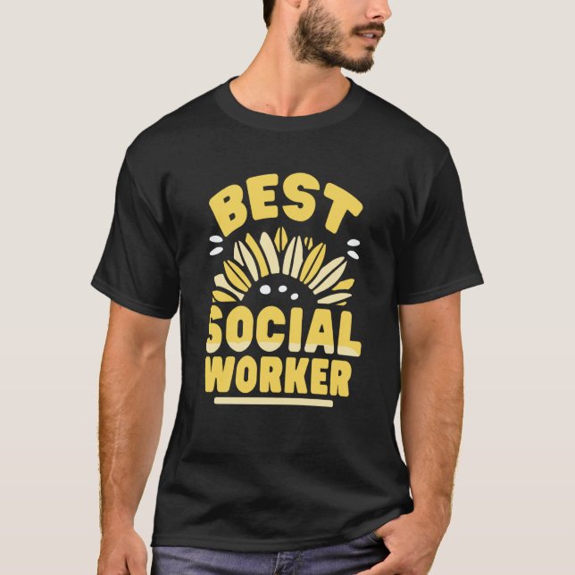 Camiseta Best Social Worker Graduation Job Work (Frente)