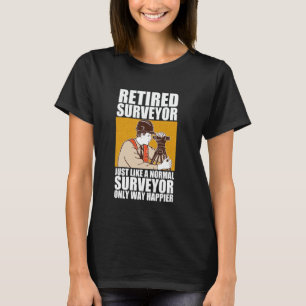 Camiseta Best Surveyor Art Men Women Land Survey Engineer