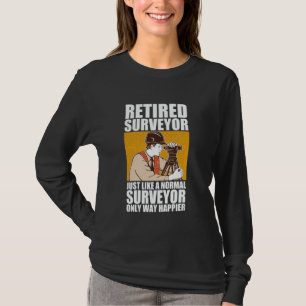 Camiseta Best Surveyor Art Men Women Land Survey Engineer