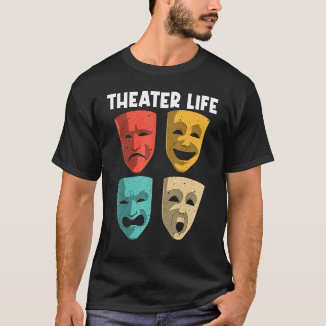 Camiseta Best Theater For Men Women Broadway Musical Theate (Frente)