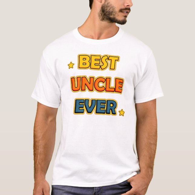 Camiseta Best Uncle Ever (Frente)