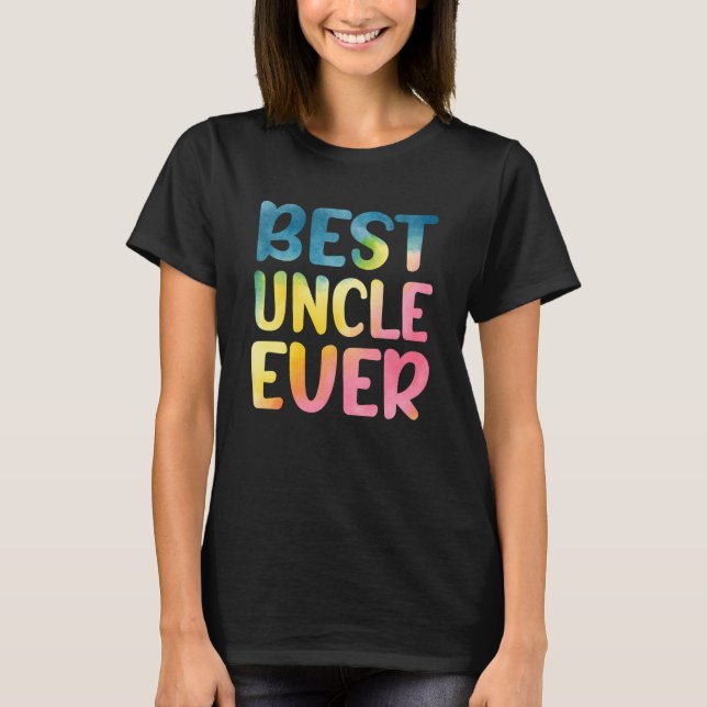 Camiseta Best Uncle Ever Father's Day Uncle (Frente)