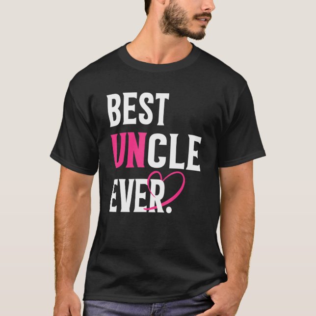 Camiseta Best Uncle Ever   Uncle   Father's Day Mens (Frente)