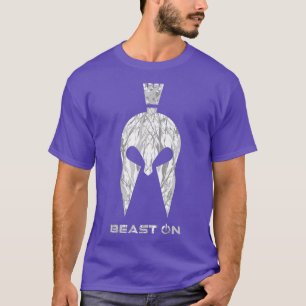 Camiseta Besta De Capacetes De Gladiador Na Malhação De Mot