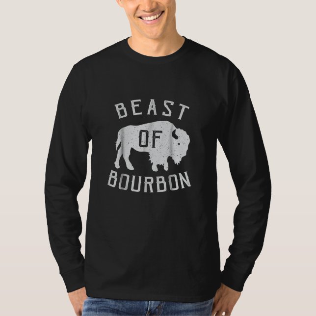 Camiseta Besta De Uísque De Bebendo Bourbon (Frente)