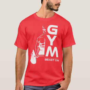 Camiseta Besta Demônio Deadelevável No Fitne De Motivação G