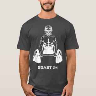 Camiseta Besta Soldado De Ecrã Na Malhação De Motivação Gym