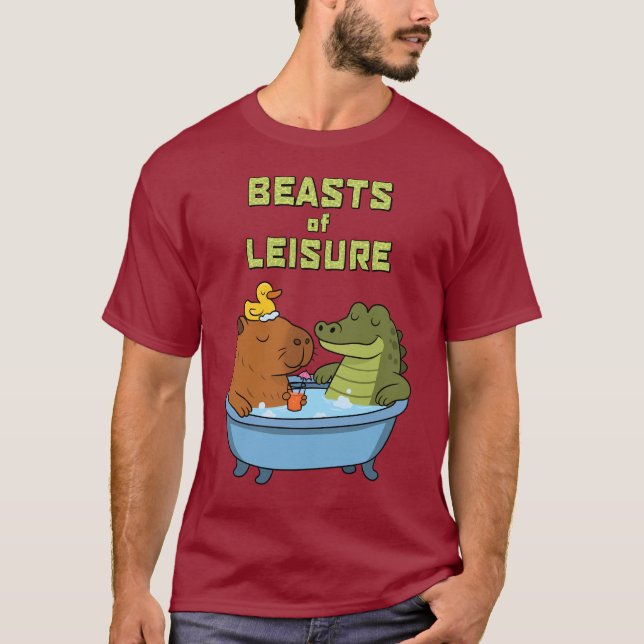 Camiseta Bestas de lazer | (Frente)