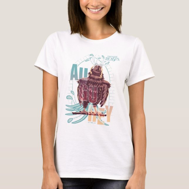 Camiseta Bestas Fantásticas Augurey (Frente)
