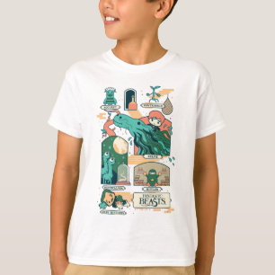 Camiseta Bestas Fantásticas de Cartoon
