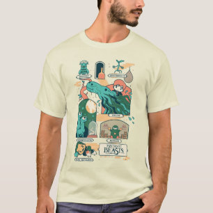 Camiseta Bestas Fantásticas de Cartoon