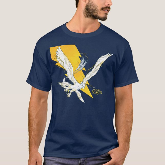 Camiseta Bestas Fantásticas Thunderbird (Frente)
