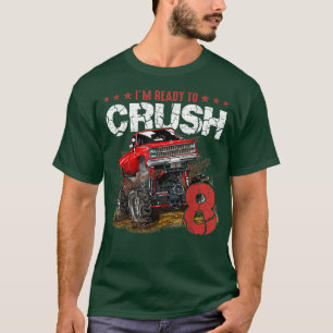 Camiseta Besteiro 8º Aniversário Estou Pronta para Esmagar