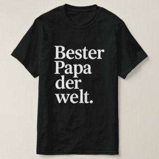 Camiseta Bester Papa der Welt