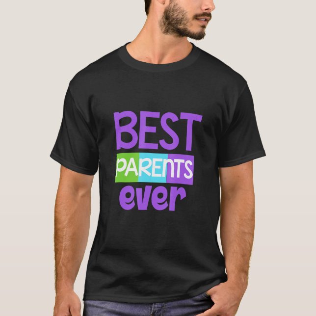 Camiseta Bester Parent Mum Mother Dad Father (Frente)
