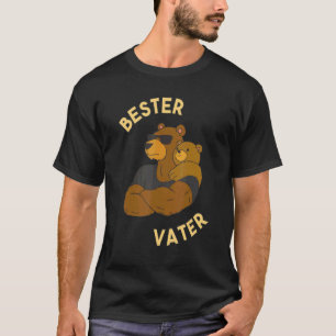 Camiseta Bester Vater Papa Son Veja 1rua Pai do pai