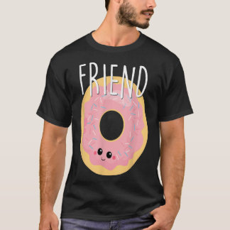 Camiseta Bestie Bonita Comida BFF Melhor Amigo Danção Fu