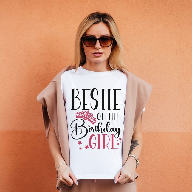 Camiseta Bestie da Coincidência Personalizada do Esquadrão  (Criador carregado)