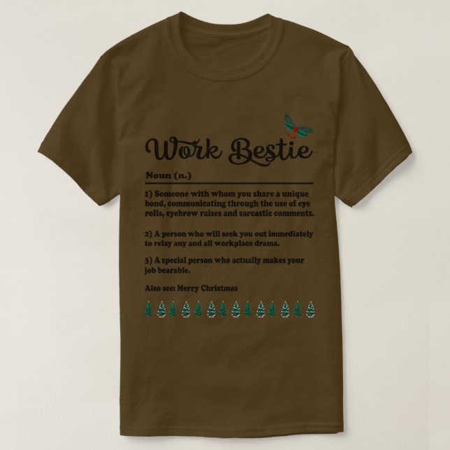 Camiseta Bestie de Trabalho (Frente do Design)