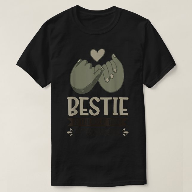 Camiseta Bestie É Mais Barato Do Que O Tratamento 88 (Frente do Design)